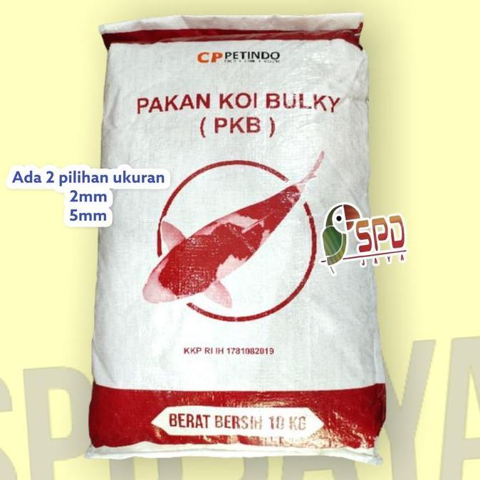 Murah Pakan Ikan Koi Bulky Pkb 10 Kg - Pelet Ikan Koi