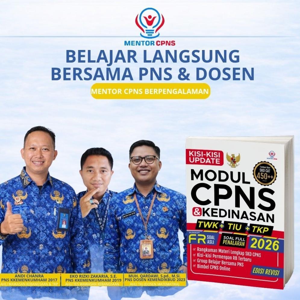 TERBARU 2026!!! Buku cpns dan kedinasan 2026 kisi-kisi resmi PAN-RB Hots dan penalaran soal FR Bimbe