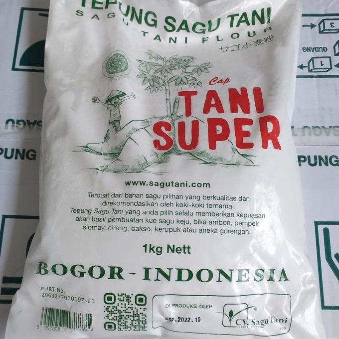 TEPUNG SAGU TANI SUPER 1 KG