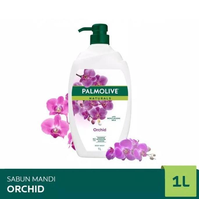 Bathe- Palmolive Naturals Shower Gel 1L / Sabun Mandi Palmolive 1Liter