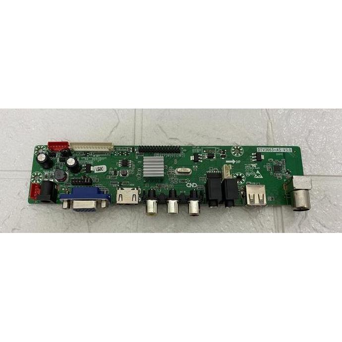 Zubehor- Modul Pcb Kit Driver Lcd Led Universal Dtv3663 Untuk Digital Tv Dvb T2