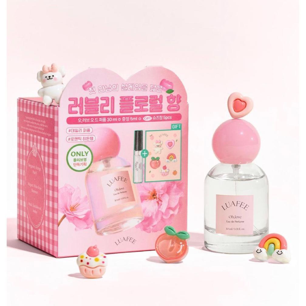 READY STOCK ORIGINAL LUAFEE OH LOVE EAU DE PERFUME SPECIAL SET