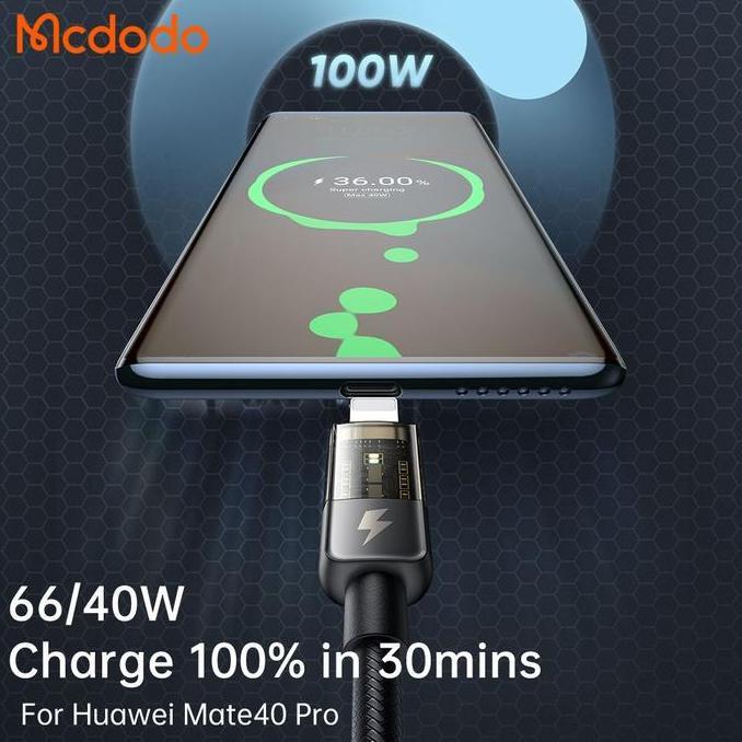 Kabel Data USB Type C Auto Disconnect FAST Charging 6A CA-3150