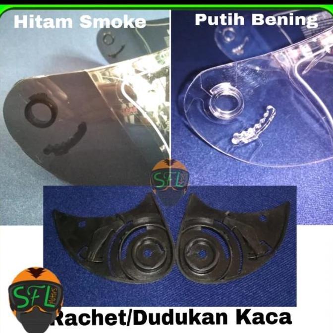 Kaca - Visor Helm Full Face BMC-MDS-GM-TRX-Standar Honda