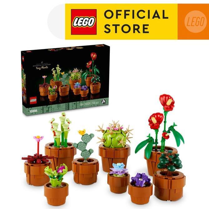 Whyyou- Lego Botanicals 10329 Tiny Plants (758 Pieces), Building Block, Toys, Bricks