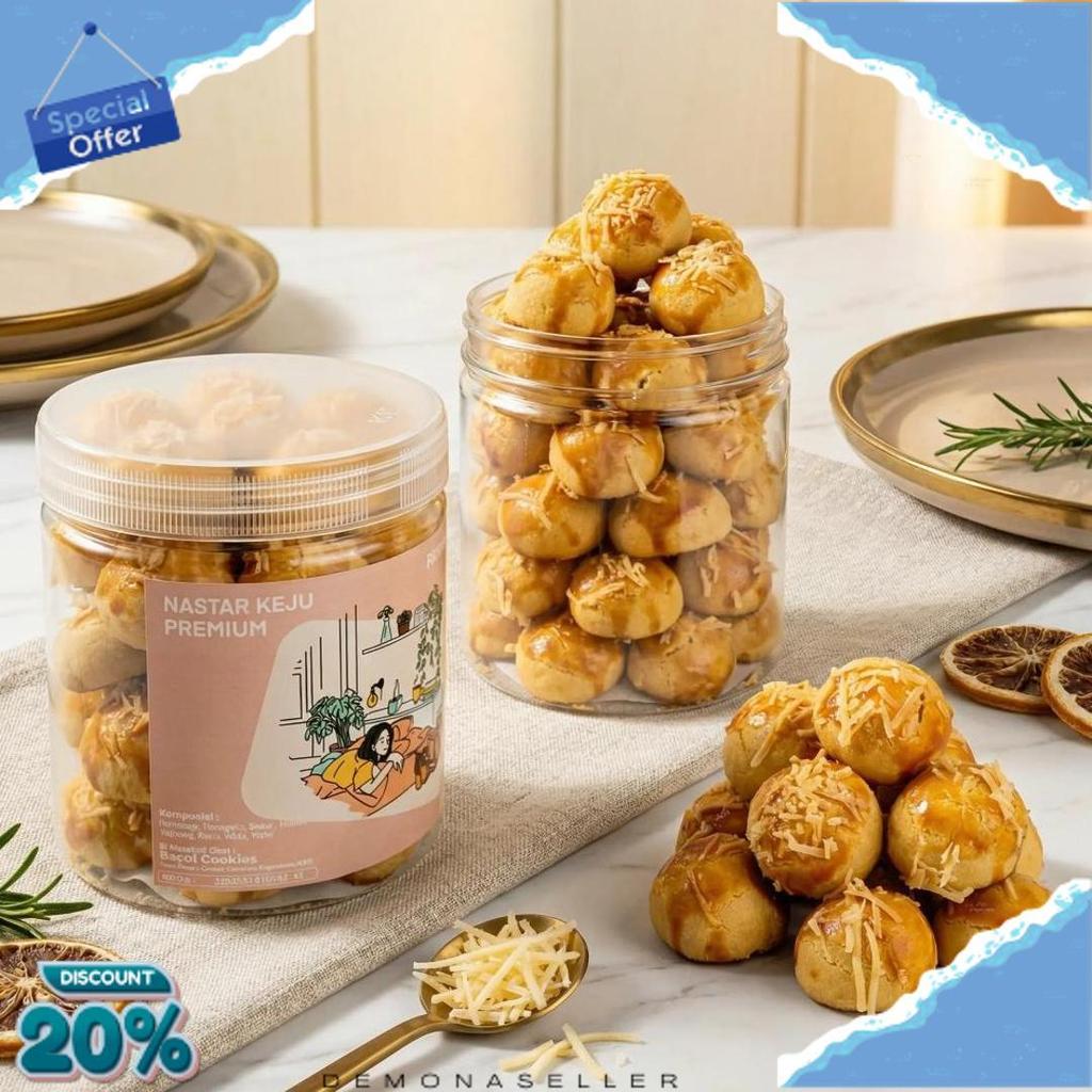 Diskon Nastar Premium Sultan Homade Enak Lembut Lumer Nastar Wisman Keju 600Ml Kue Lebaran