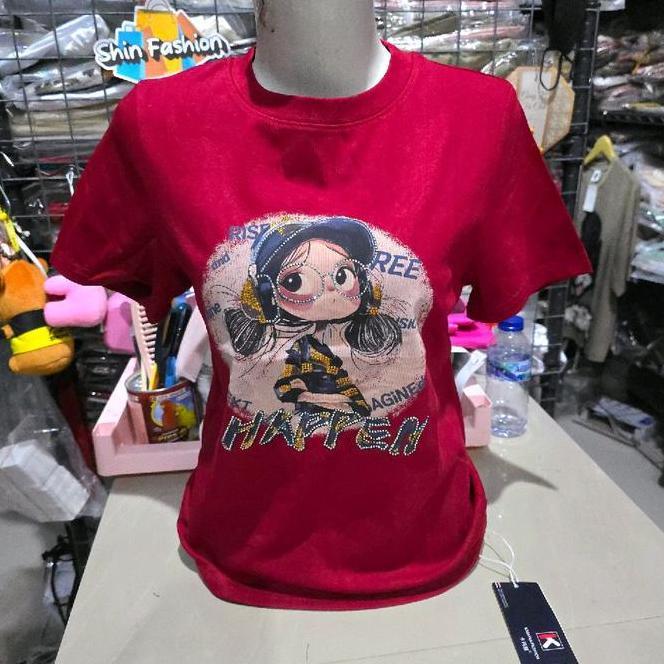 Kamaya Kaos Import Kamaya Kaos Import Wanita Lengan Pendek Terbaru