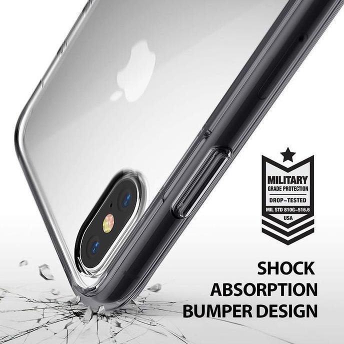 Case iPhone XS Max / XS / X / XR Case Ringke FUSION KIT Casing