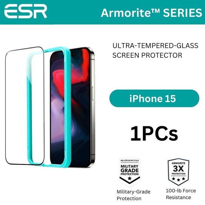ESR ArmoriteTempered Glass for iphone 15 15 PLUS 15 PRO 15 PROMAX