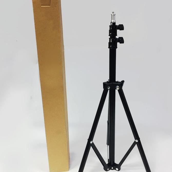 Tripod HP Panjang 2 Meter Stand Kamera Lampu Tripot Handphone 2.1M