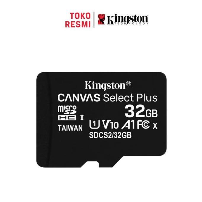 Kingston MicroSD Card Canvas Select Plus Class 10 MicroSDHC 32GB