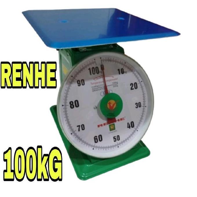 (Ht) Timbangan Manual 100Kg /Timbangan Jarum/Timbangan Duduk 100 Kg