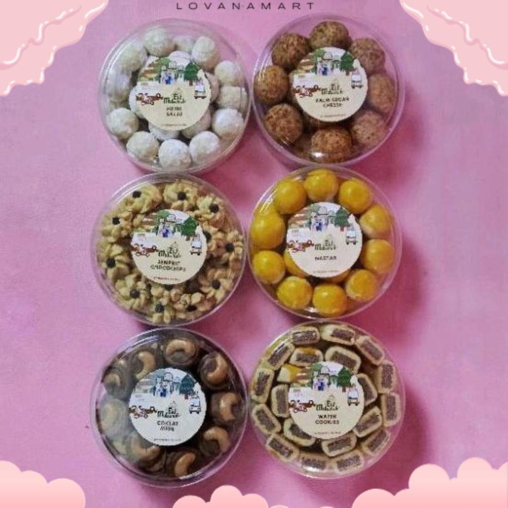Berkualitas Kue Kering Enak Nastar Putri Salju Keju Palm Sugar Cheese Coklat Mede Wafer Cookies Dahl