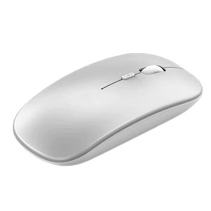 Mouse Wireless Bluetooth Silent Super Slim Tanpa Dongle