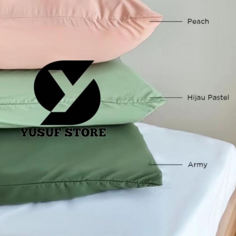 Hot Sale (Termurah) Sarung Bantal Guling Polos / Sarung Bantal Polos / Sarung Bantal Motif Polos / S