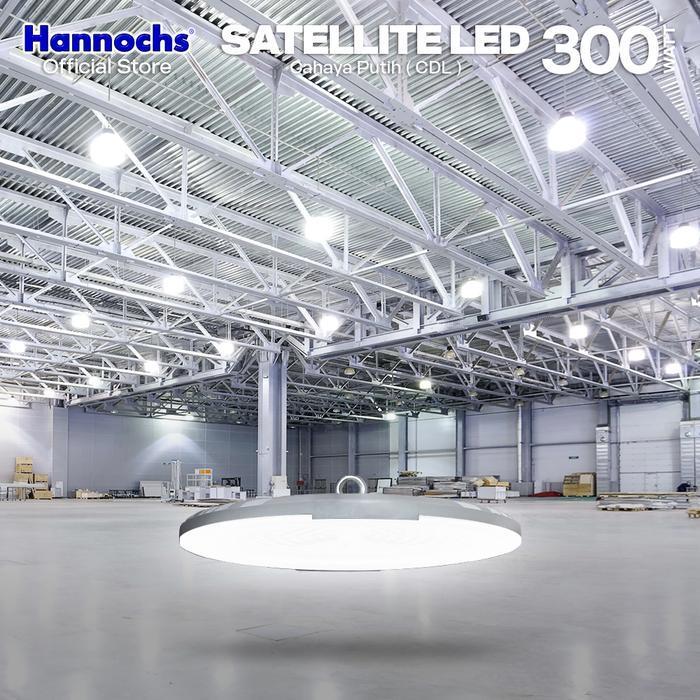 Hannochs Lampu Highbay LED Satellite LED 300W Cahaya Putih - UFO