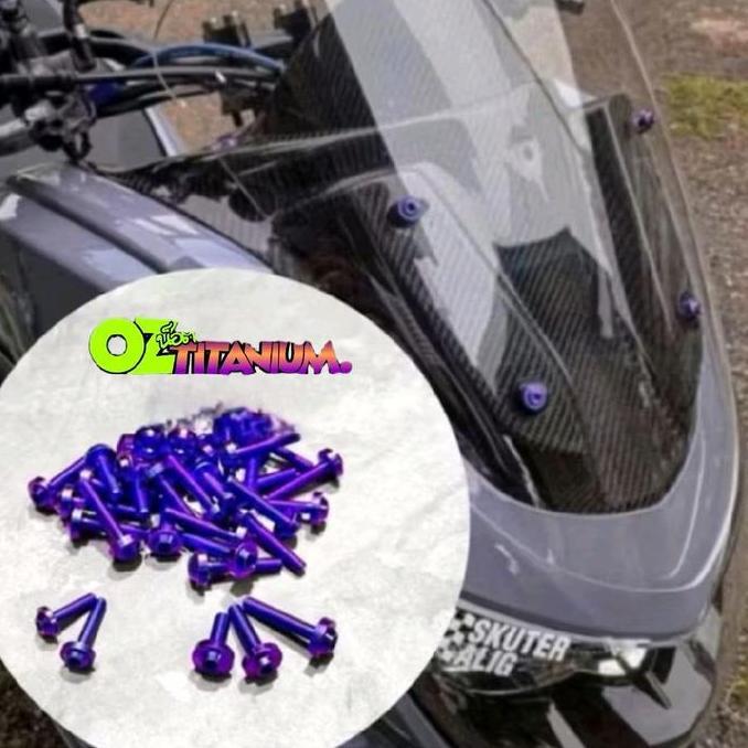 Baut Visor Nmax Baut Visor Nmax Titanium