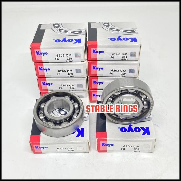 DISKON BEARING 6203 CM KOYO 6203 CM KOYO 