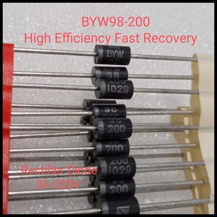 BEST DEAL BYW98-200 RECTIFIER DIODA 3A 200V