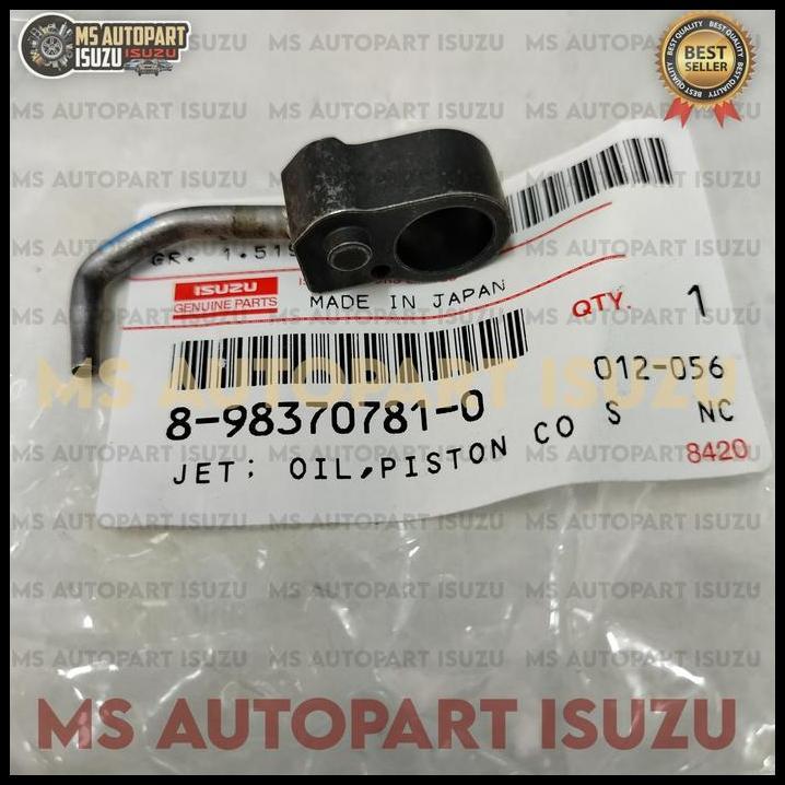 TERBARU PIPA JET OIL SEMPROTAN OLI PENDINGIN PISTON ISUZU ELF NKR71 NKR66 ORIGINAL GENUINE PART 
