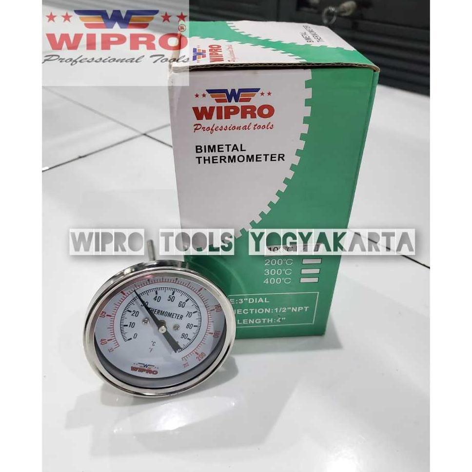 Wipro Thermometer Payung 3 Inch - Bimetal Thermometer