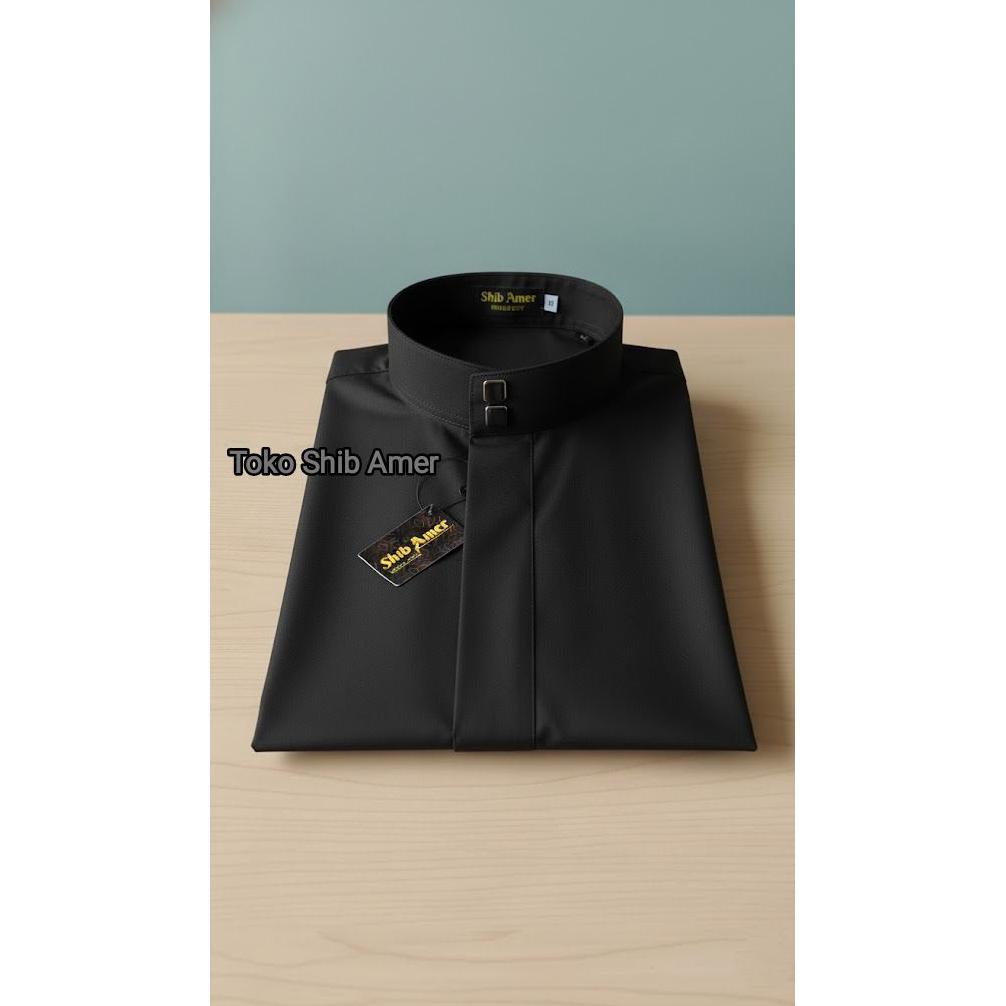 EXCLUSIVE Jubah Putih / Gamis Putih Anak Laki Laki. Putih Polos Kerah Tegak Thobe