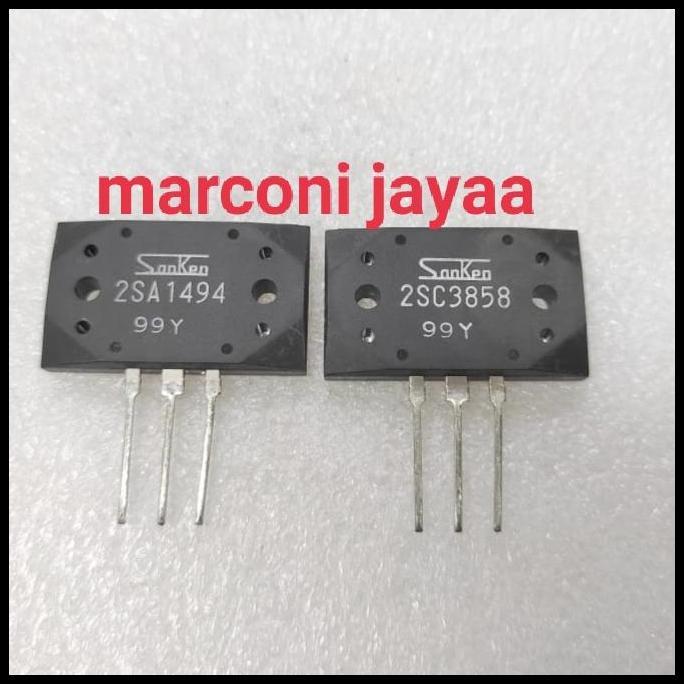 TERBARU TRANSISTOR C3858+A1495 /SET SANKEN 
