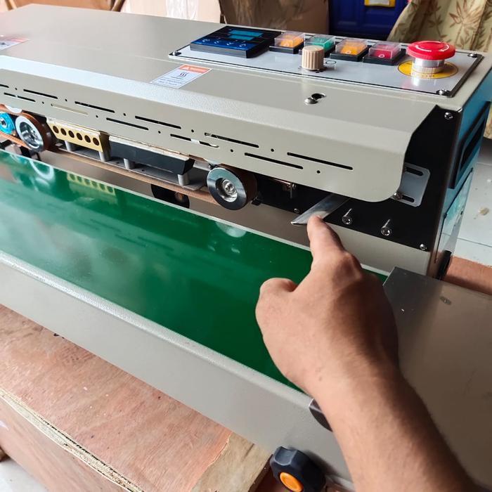 Continuous Band Sealer DBF-1000AN /Mesin Seal Isi Nitrogen. +regulator