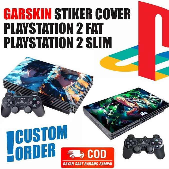 GARSKIN STICKER COVER PS2 FAT & PS2 SLIM