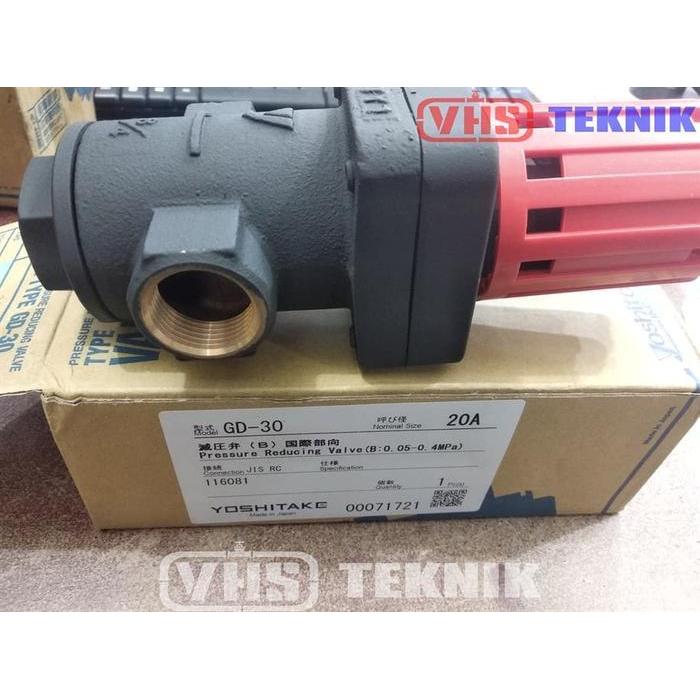 PRV YOSHITAKE GD-30 PRESSURE REDUCING VALVE STEAM 3/4 INCH