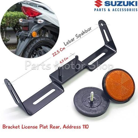 Breket Nomor Belakang Original Address 110 Versi Eropa