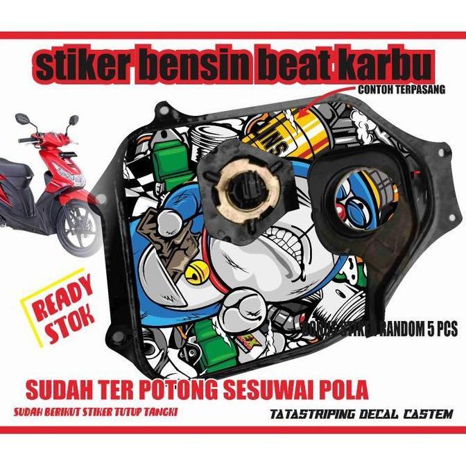 Stiker Tangki Bensin Stiker Tangki Bensin Beat Karbu