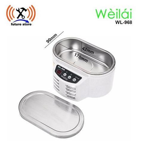 Weilai WL-968 Mesin Ultrasonic Cleaner Jewelry Glasses Cleaning