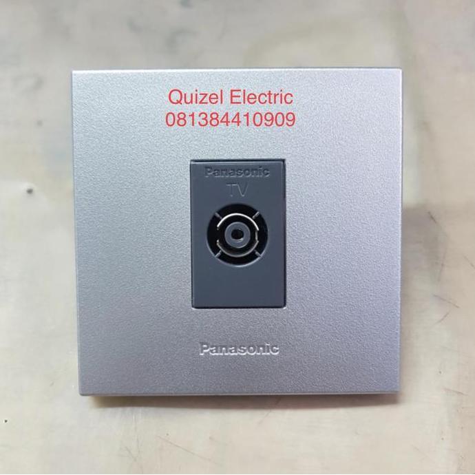 OUTLET / STOP KONTAK TV SILVER PANASONIC BEST SELLER