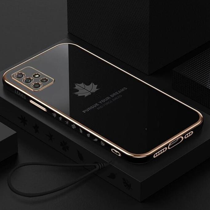 Case Maple SAMSUNG A51 Casing Terbaru Ponsel Case Plating