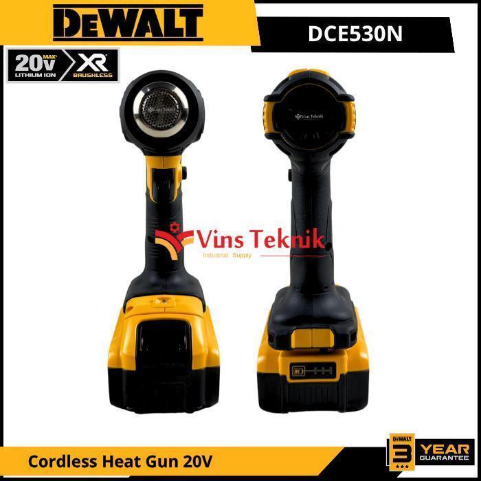 DEWALT DCE530N Mesin Pemanas Baterai Cordless Hot Gun Heat Gun HotGun 20V DCE 530 N