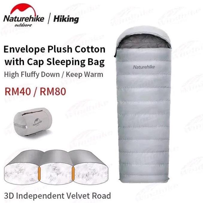 Terlaris Sleeping Bag Naturehike Nh22Yd003 / Kantong Tidur Camping