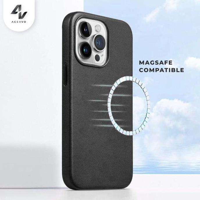 iPhone 13 Series Leather Case Magsafe (Pop-up Animation) Ori Version