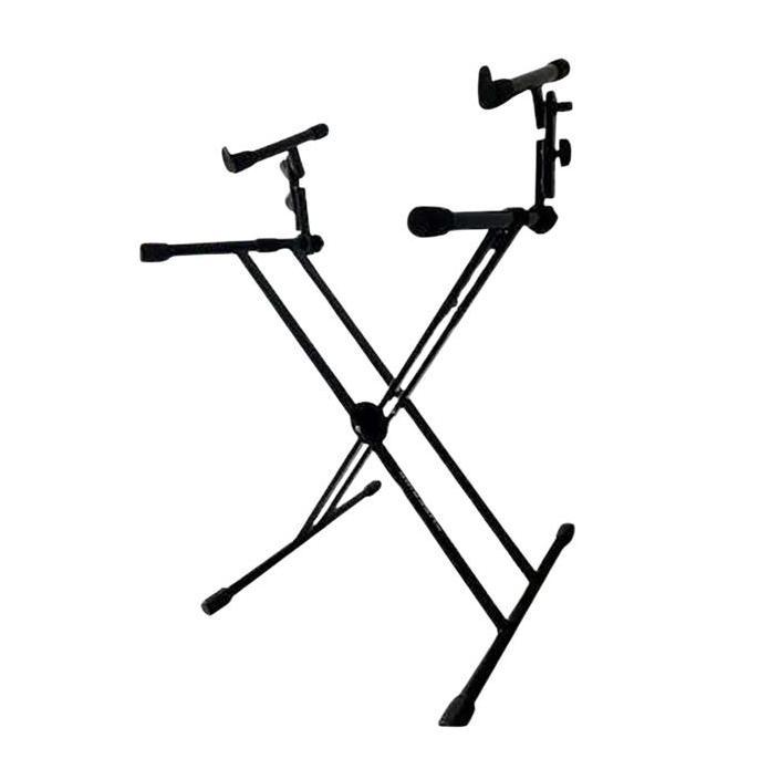 TERBARU SUPERIOR MS036 MS-036 MS 036 DOUBLE KEYBOARD STAND NET
