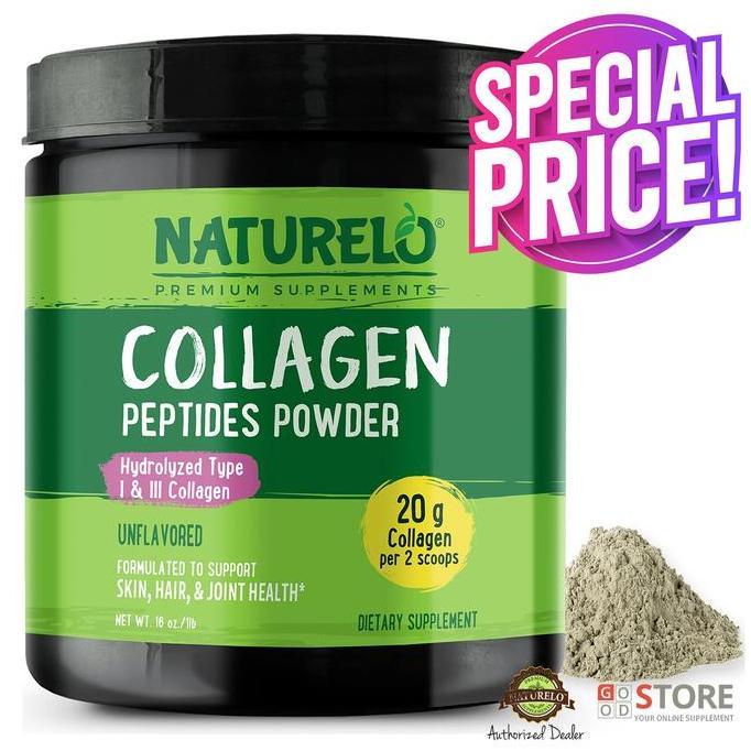 Terlaris Naturelo - Collagen Peptides Powder - Unflavored