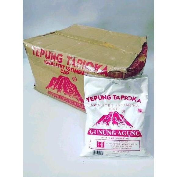 TEPUNG TAPIOKA CAP GUNUNG AGUNG DUS / SAGU GUNUNG AGUNG 1DUS