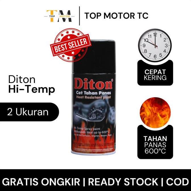 Diton Premium Hi Temp | Cat Semprot Pilox Tahan Anti Panas