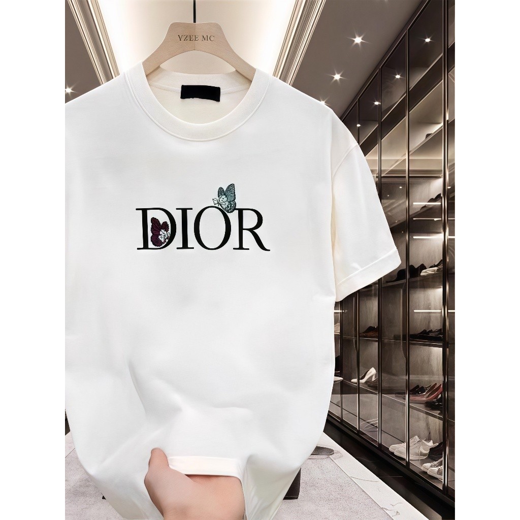 Merek pakaian fashion gaya Amerika, T-shirt pria dengan potongan longgar, T-shirt santai, T-shirt ba