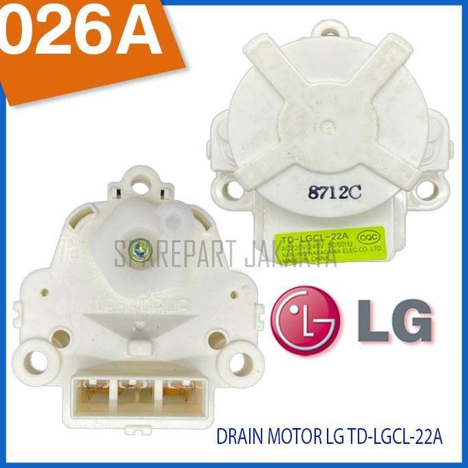 Drain motor LG TD-LGCL-22A NAKAGAWA WMV-026A TERBATAS