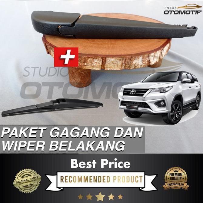 PAKET ARM WIPER BELAKANG NEW FORTUNER VRZ GAGANG WIPER FORTUNER VRZ TERBATAS