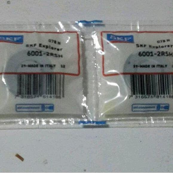 BALL BEARING 6001 2RS SKF / 6001-2RSH SKF ASLI