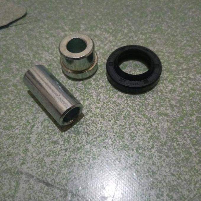 PAKET BOS RODA DEPAN SUPRA X/BOSH AS RODA/DALAM TROMOL LUAR KANAN DEPAN KARET SEAL/SIL HONDA SUPRA X