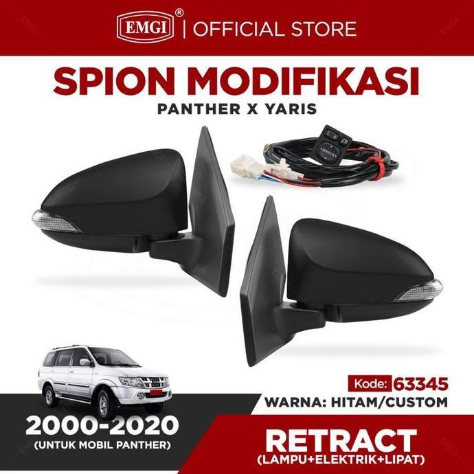 Modifikasi Spion Mobil Panther Touring Housing Yaris / Vios - Lipat - 63345 Baru