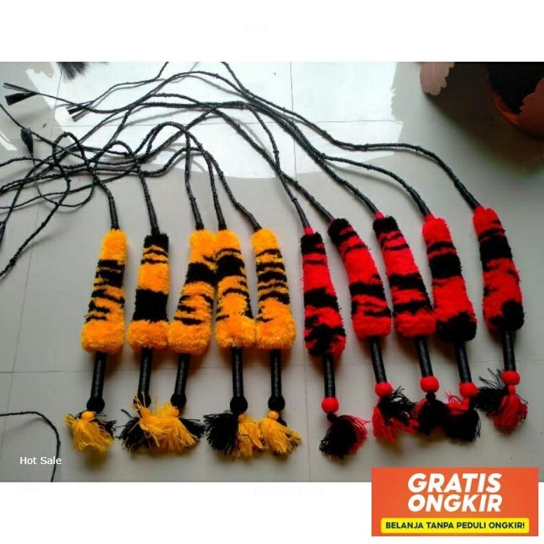 Cambuk Tari Pecut Jaranan Cambuk Bopo Jederan Pecut Tari Kuda Jaranan Pentas Stok
