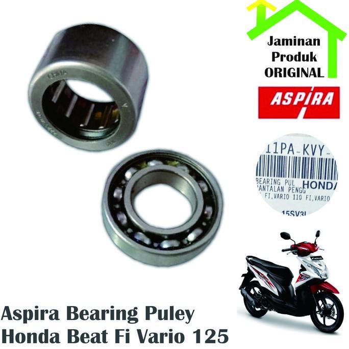 ASPIRA Bearing Puli Set Beat Fi Vario PCX 150 CVT Pulley Laher Bambu TERMURAH